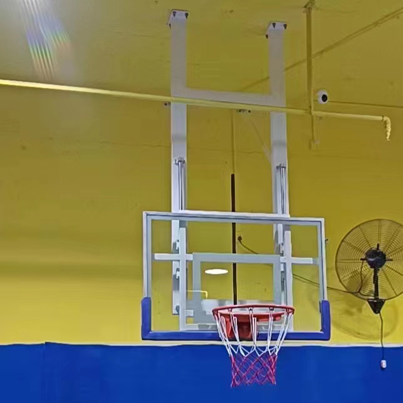 室内壁挂式篮球架